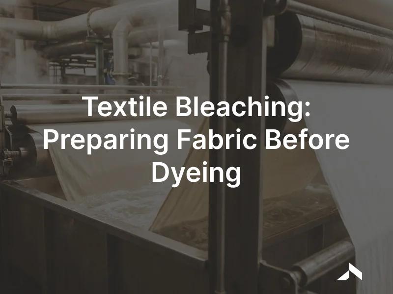 A length of raw greige cotton beside a bright white bleached fabric on a textile mill wet-processing line