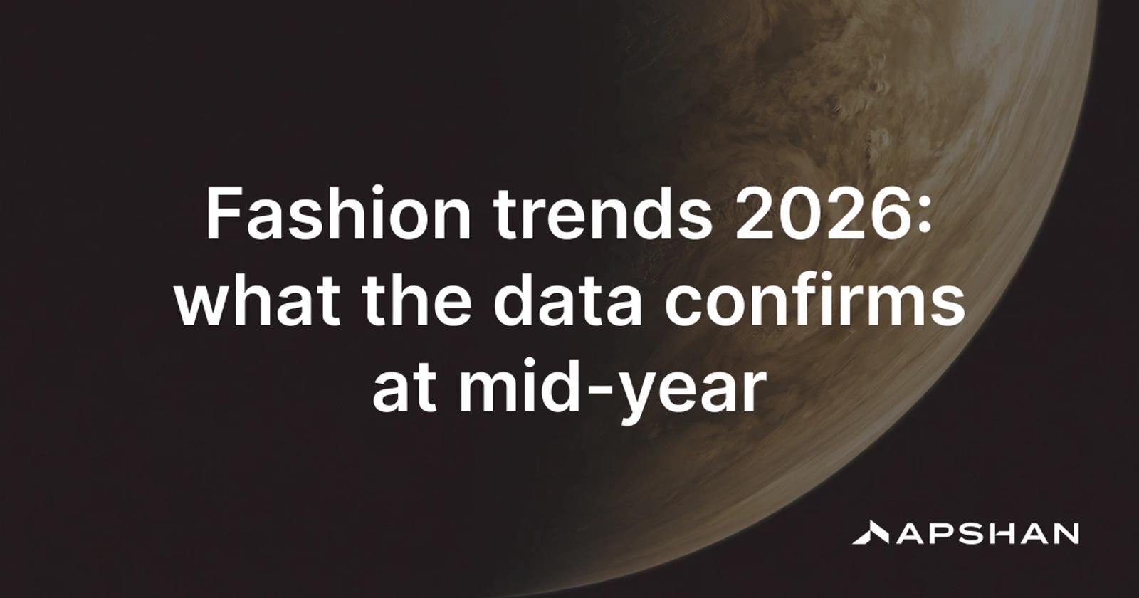 Polka dot dress and butter yellow styling on a 2026 runway: the year's confirmed fashion trends, checked against data.