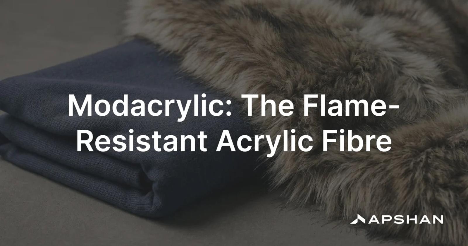 Soft flame-resistant knit fabric and faux-fur pile in neutral tones on a textile studio surface