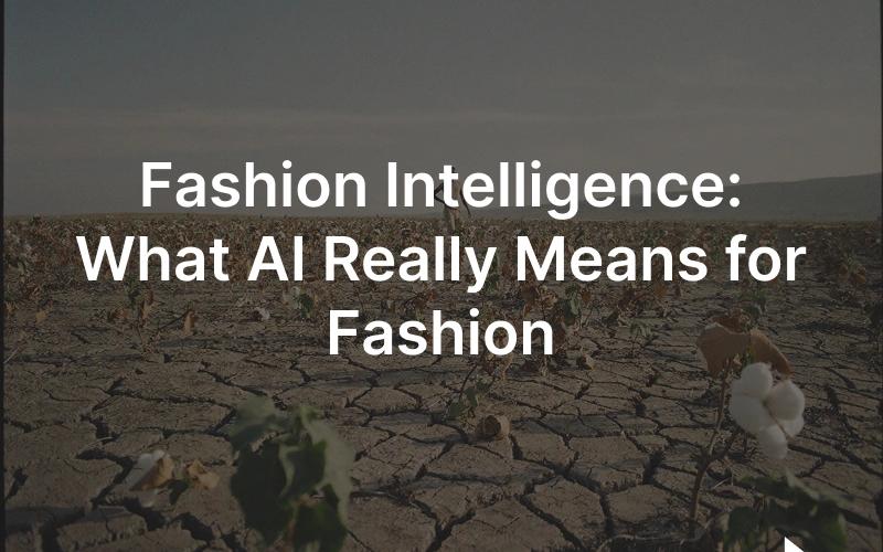 Fashion intelligence explained: how AI and sourced data guide fashion decisions.