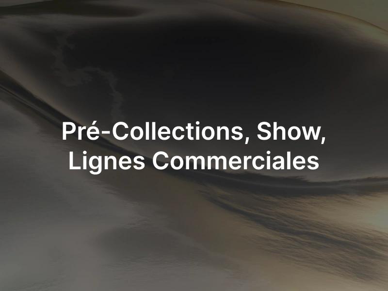Pré-Collections, Show, Lignes Commerciales dans la Mode : Quelles Différences ?