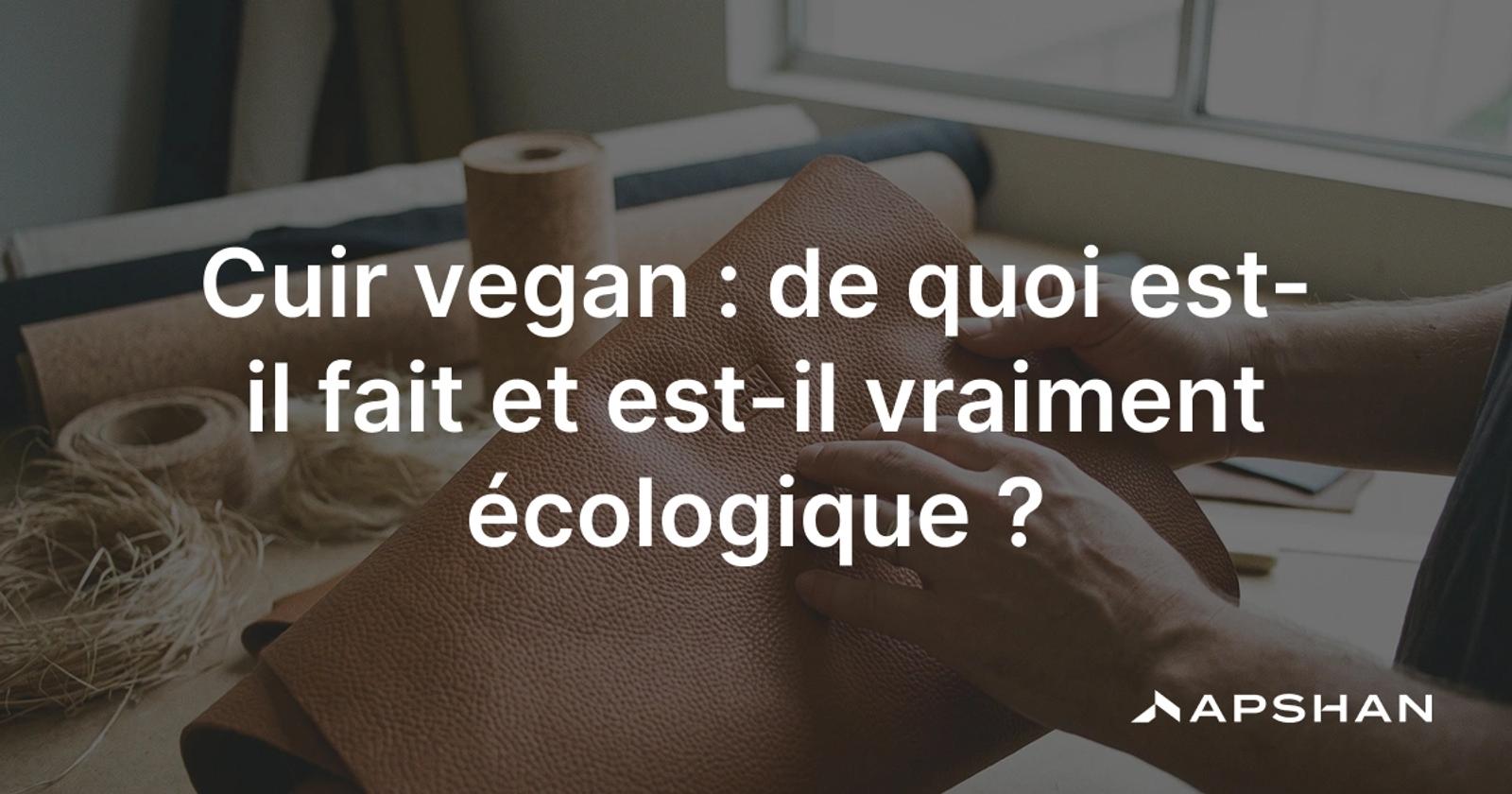 Échantillons de cuir vegan: simili en polyuréthane et alternatives végétales à base d'ananas, de cactus et de raisin.