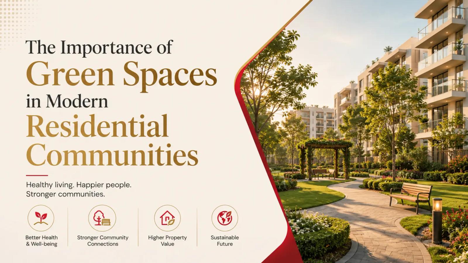 The Importance of Green Spaces in Modern Residential Communities