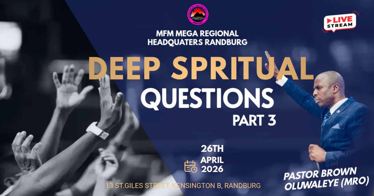 DEEP SPIRITUAL QUESTIONS - PART 4