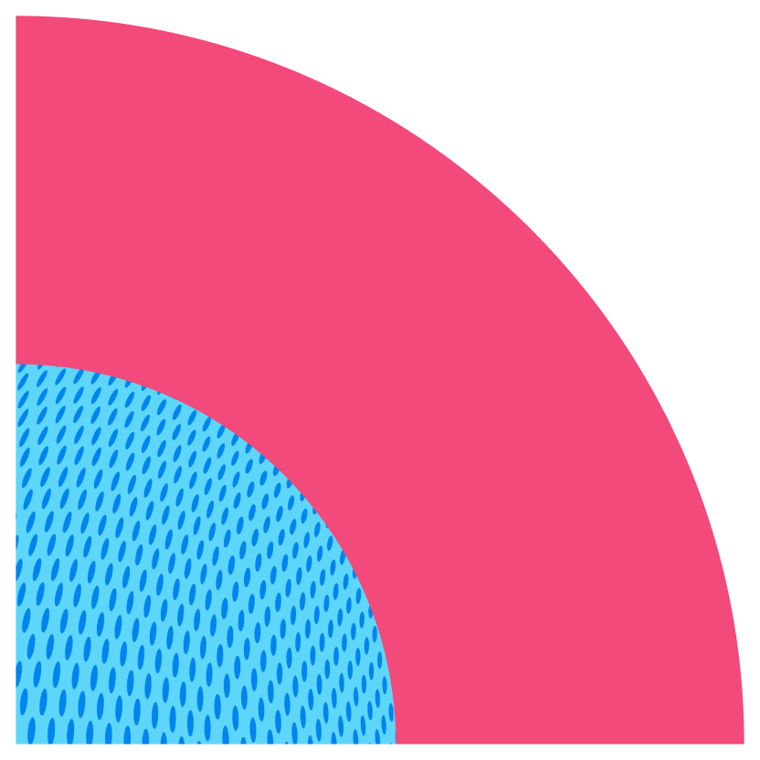 Quarter of a circle symbol