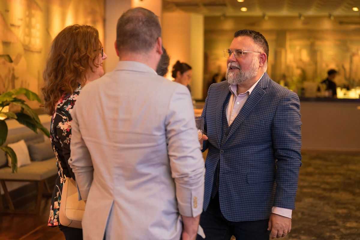Networking Reception at Merchants Exchange Club