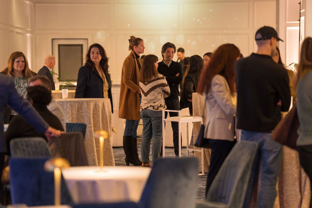 Networking Reception at Merchants Exchange Club