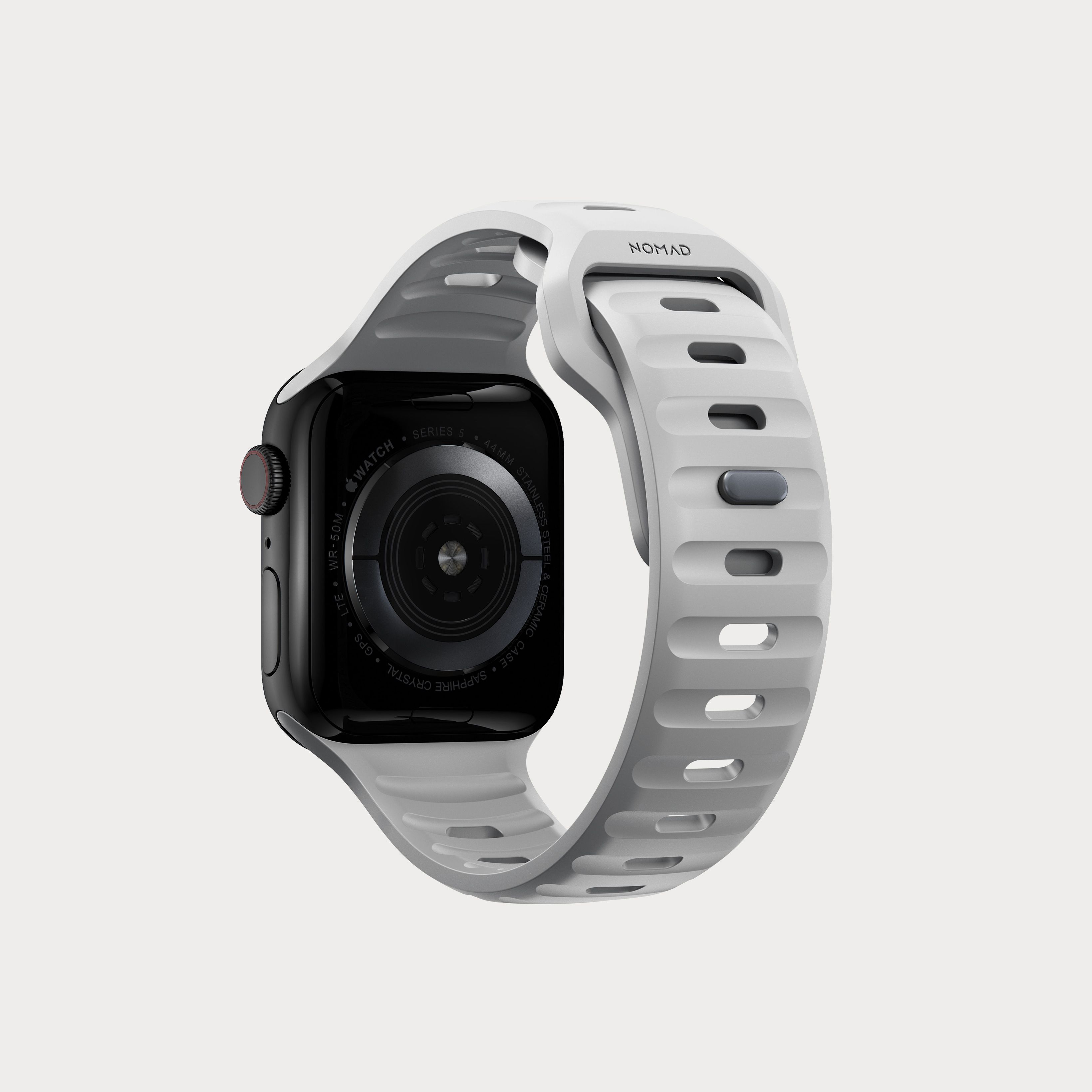 Nomad Sport Strap for Apple Watch - Lunar Gray / Lunar Gray | Moment