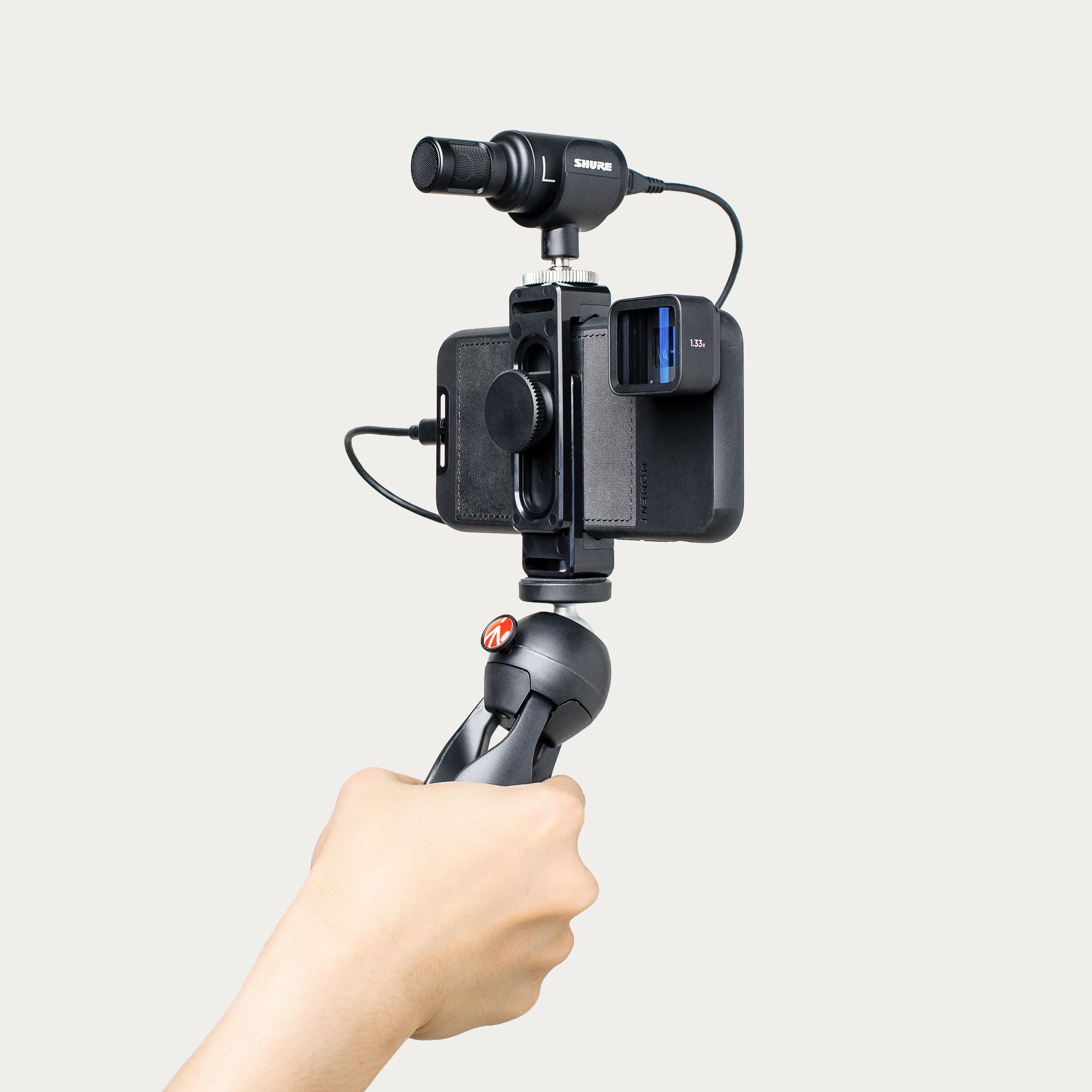 Shure MV88+ Microphone Video Kit for iOS and USB-C | Moment