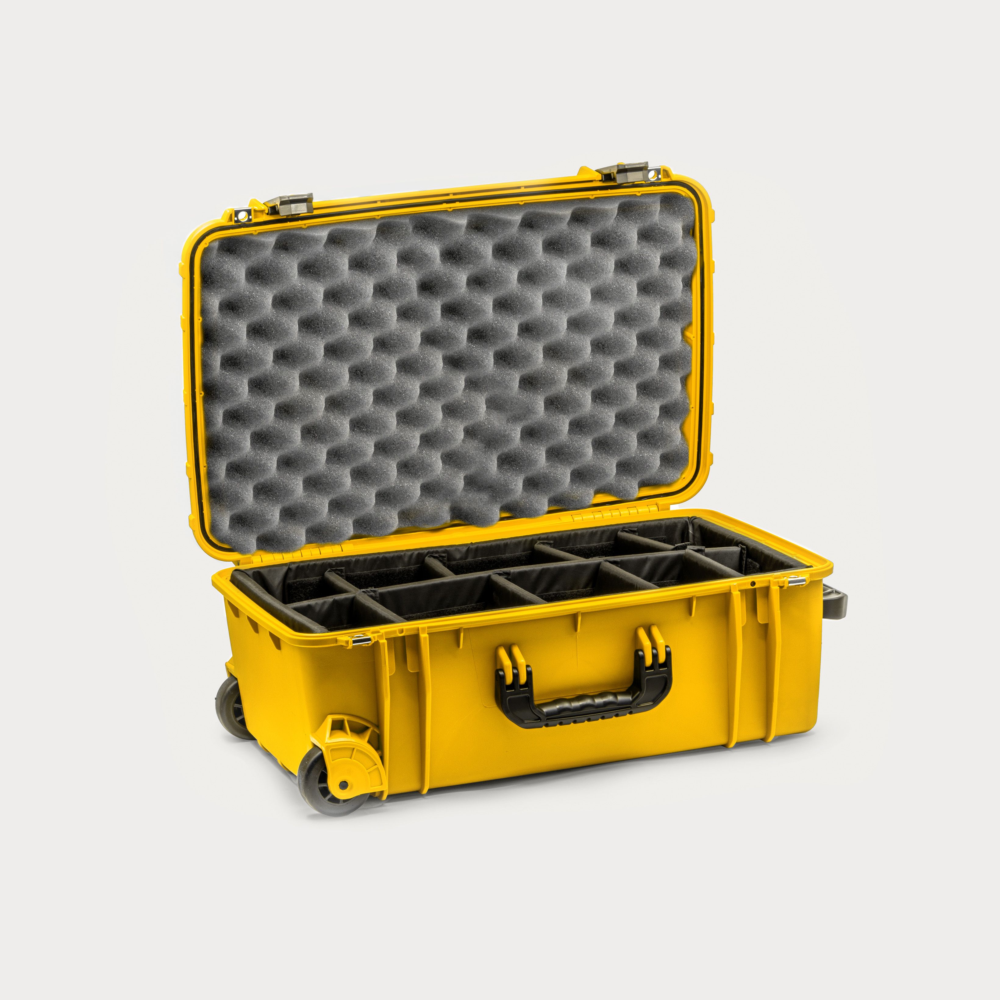 Evergreen 920 Wheeled Hardshell Waterproof Case - 41L - Yellow 