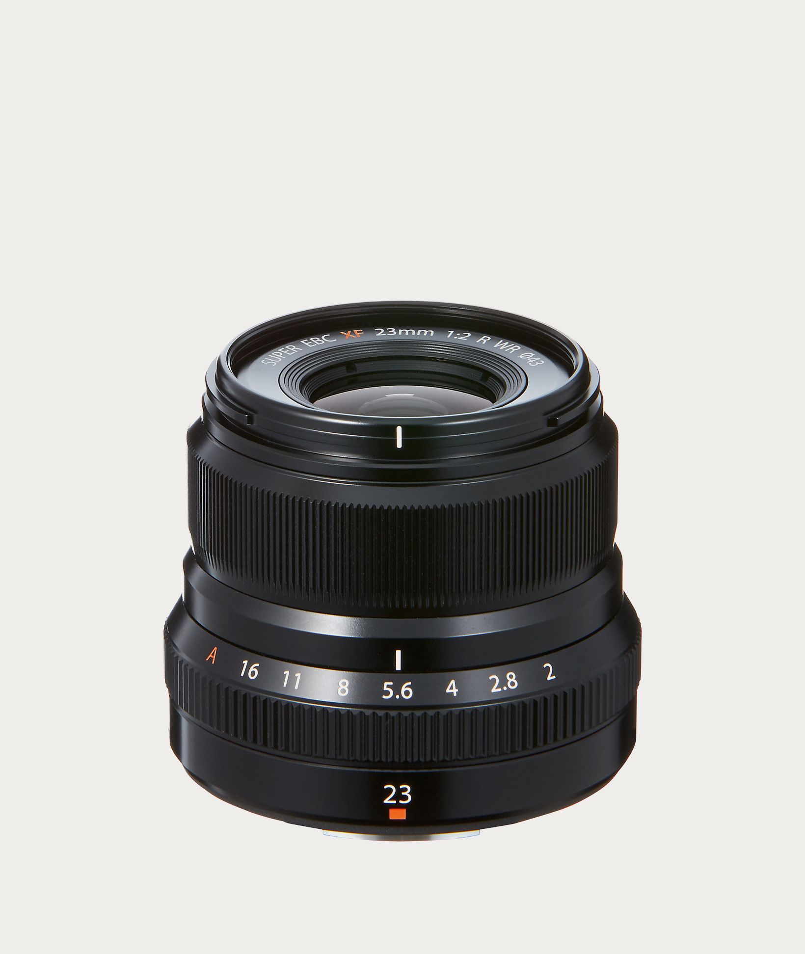 Fujifilm XF 23mm F2 R WR Lens - Black / Lens Only