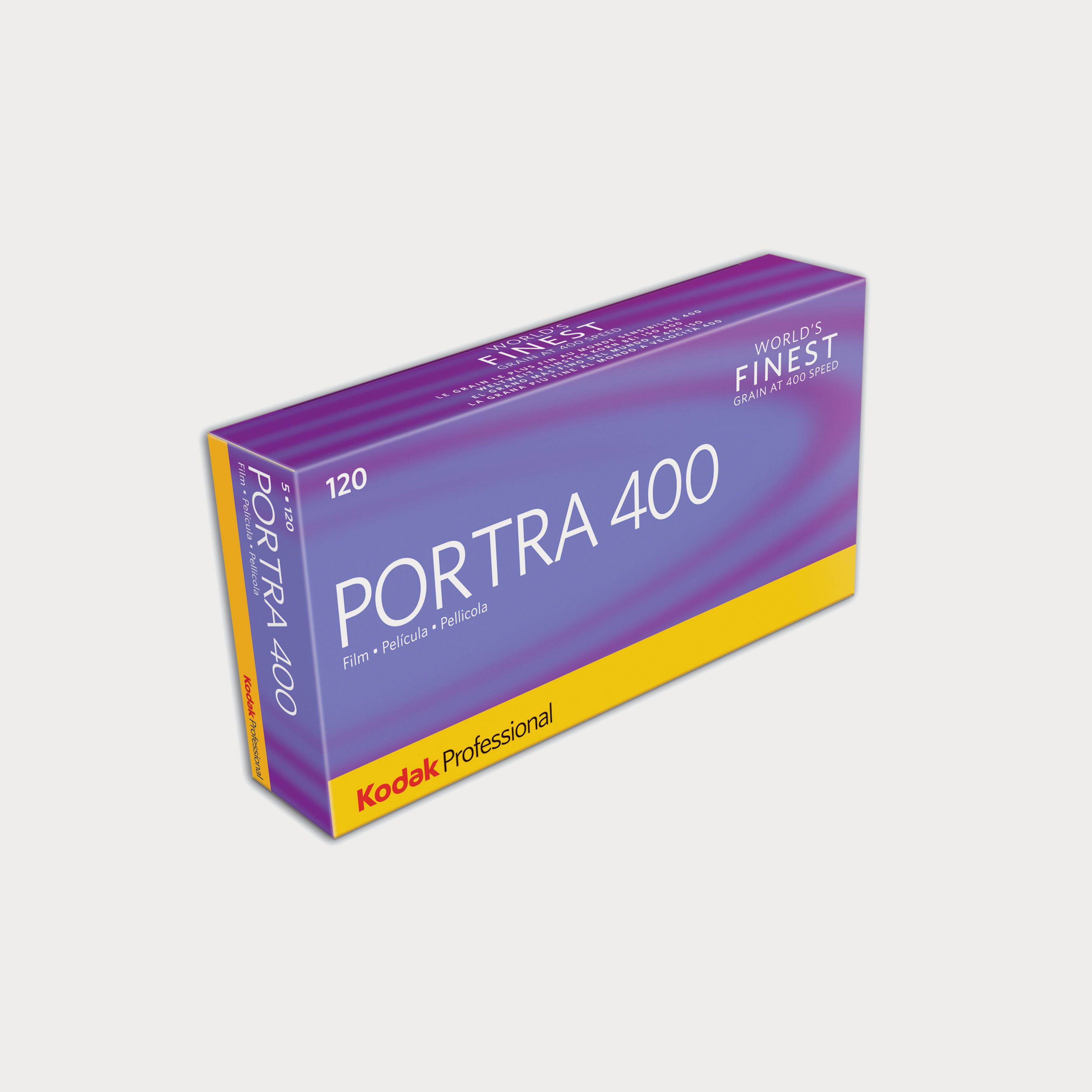 Kodak Professional Portra 400 Color Negative 120 Film - 5 Rolls