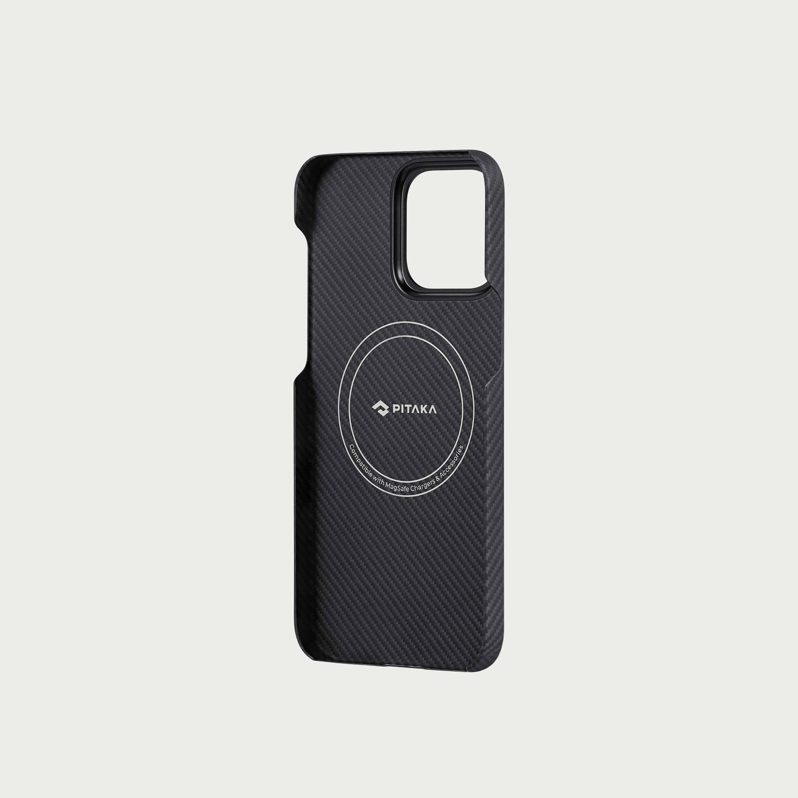 MagEZ Case 4 for iPhone 15 / Plus / Pro / Pro Max - Black/Grey 