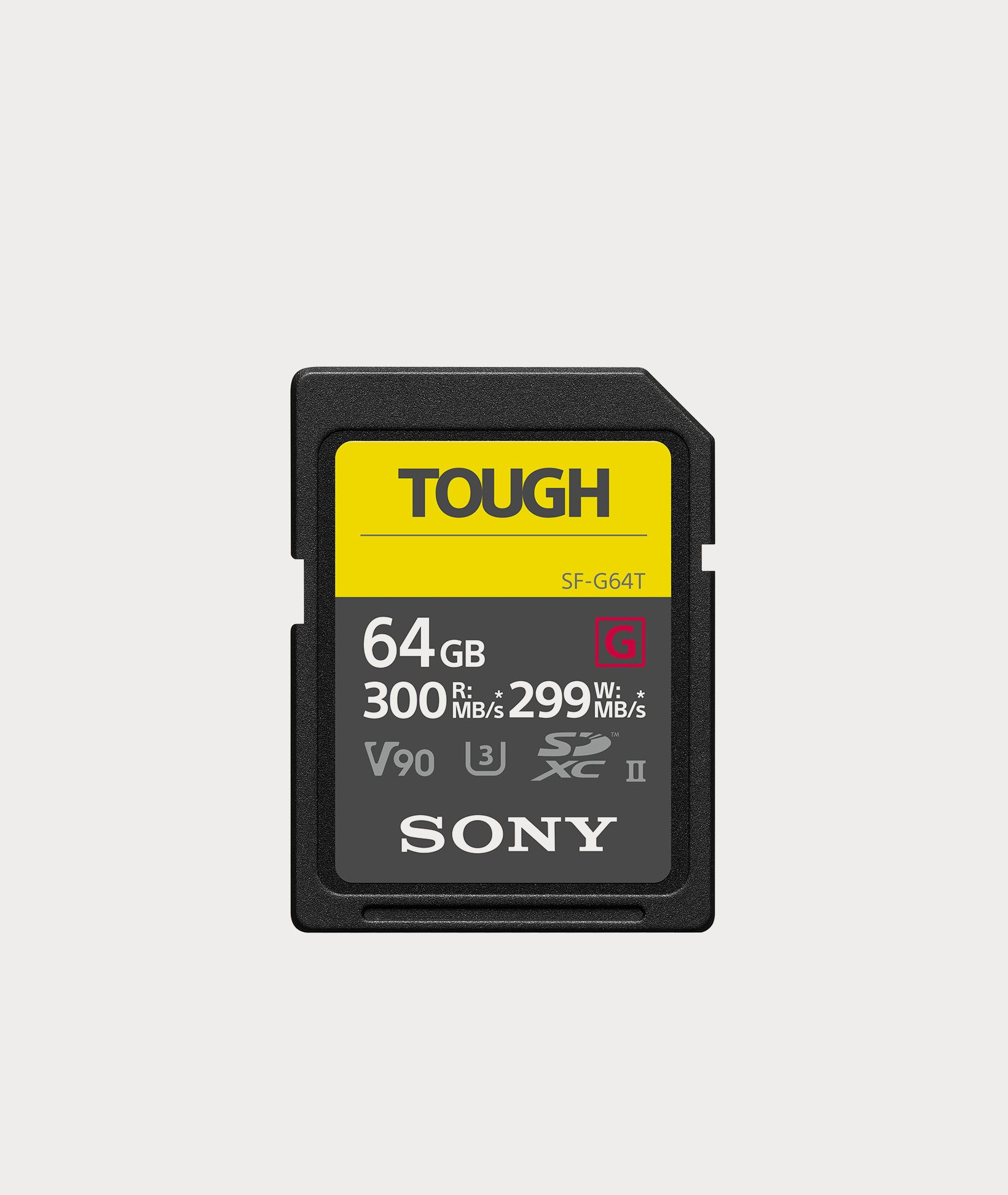 Sony SF-G Tough Series UHS-II SDXC Memory Card - 64GB | Moment