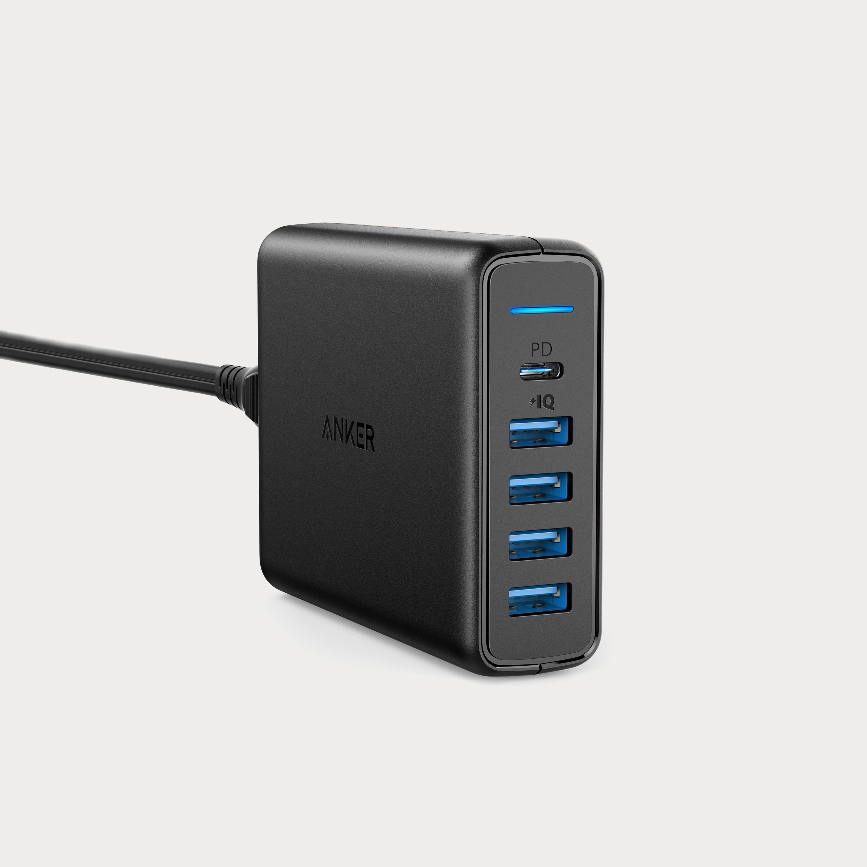 PowerPort Atom III Slim | 4 Ports - Desktop Charger | Moment