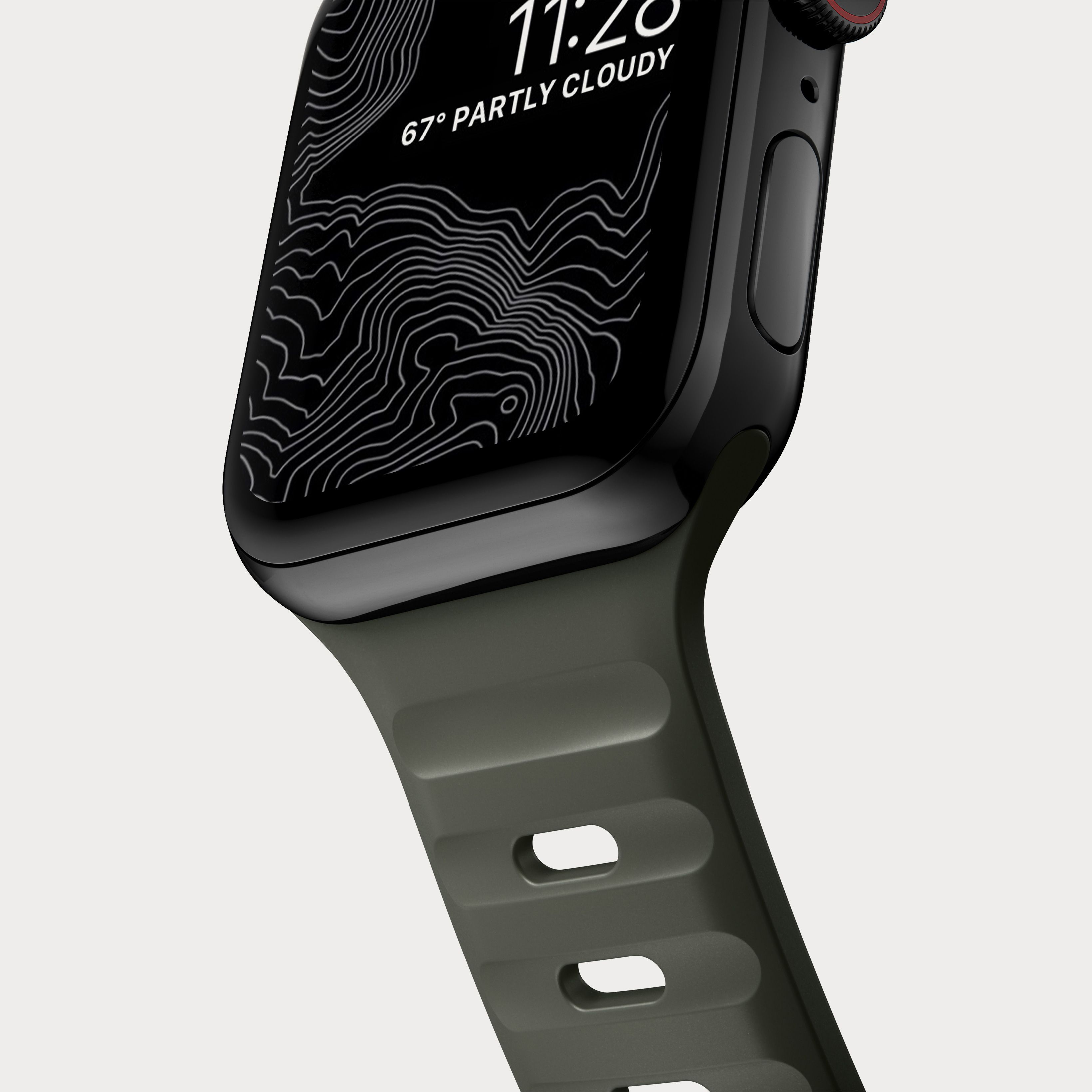 Nomad Sport Strap for Apple Watch - Lunar Gray / 42/44mm | Moment