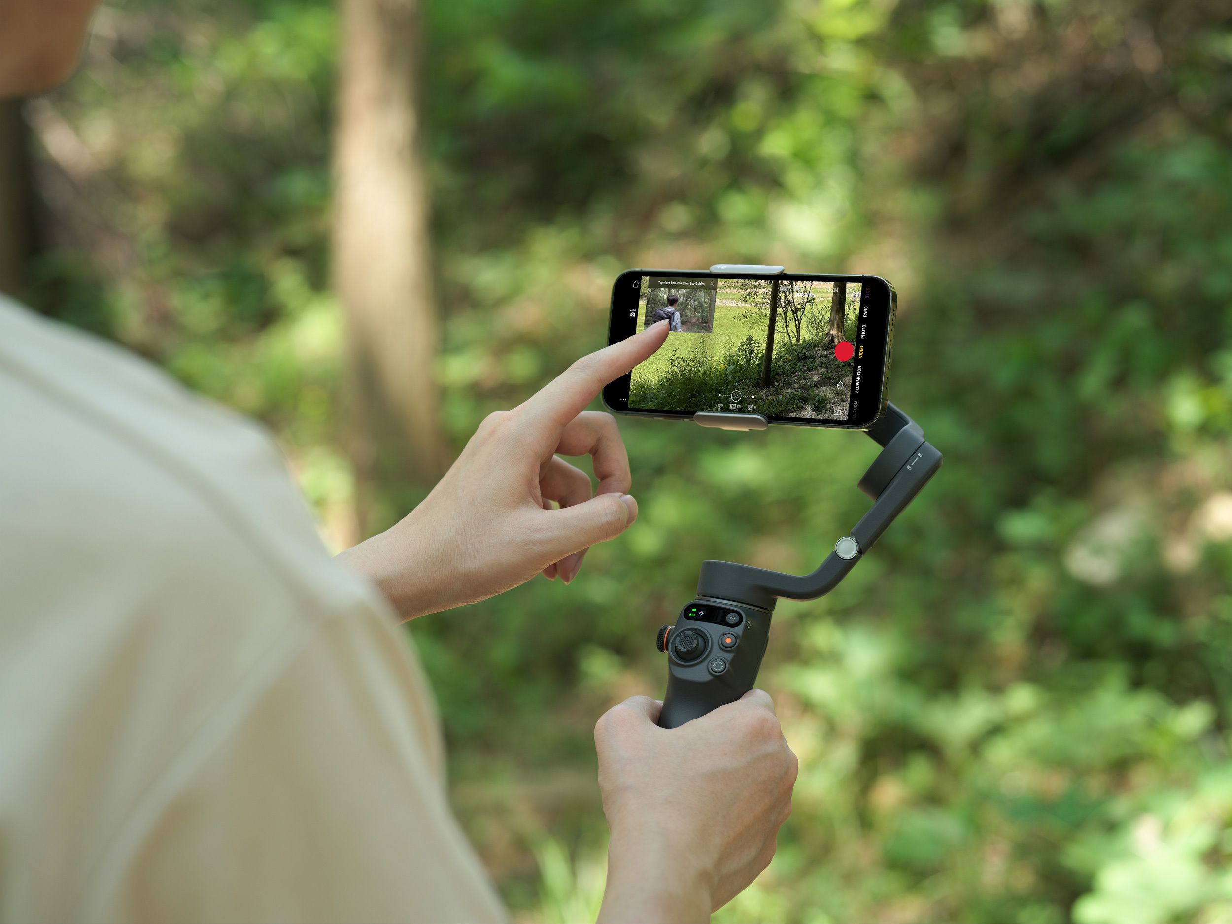 DJI Care Refresh保証付DJI Osmo Mobile 6ジンバル DJI Osmo Mobile 6 Smartphone Gimbal, Platinum Gray CP.OS