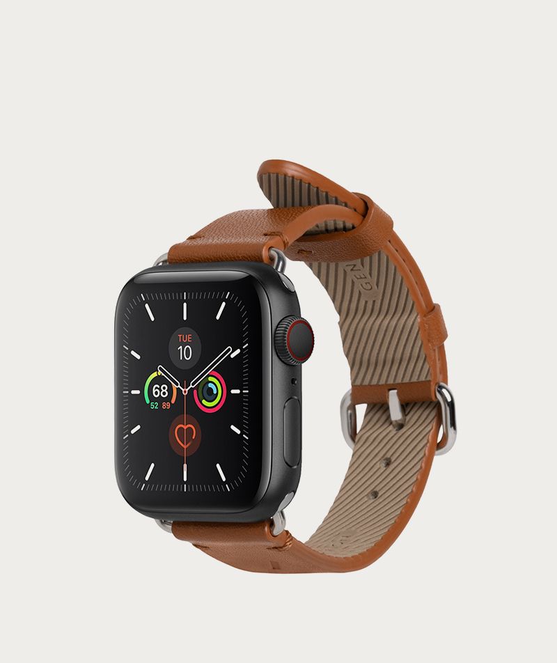 Classic Leather Strap for Apple Watch | All Sizes - Black / 38/40