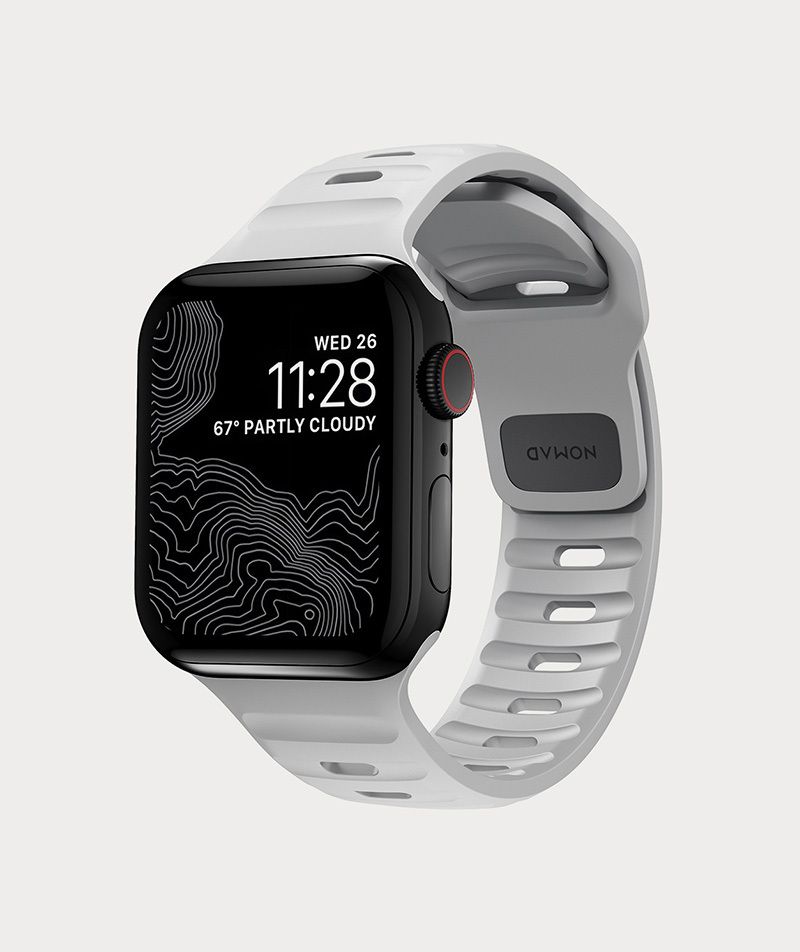 Sport Strap for Apple Watch - Lunar Gray / Lunar Gray