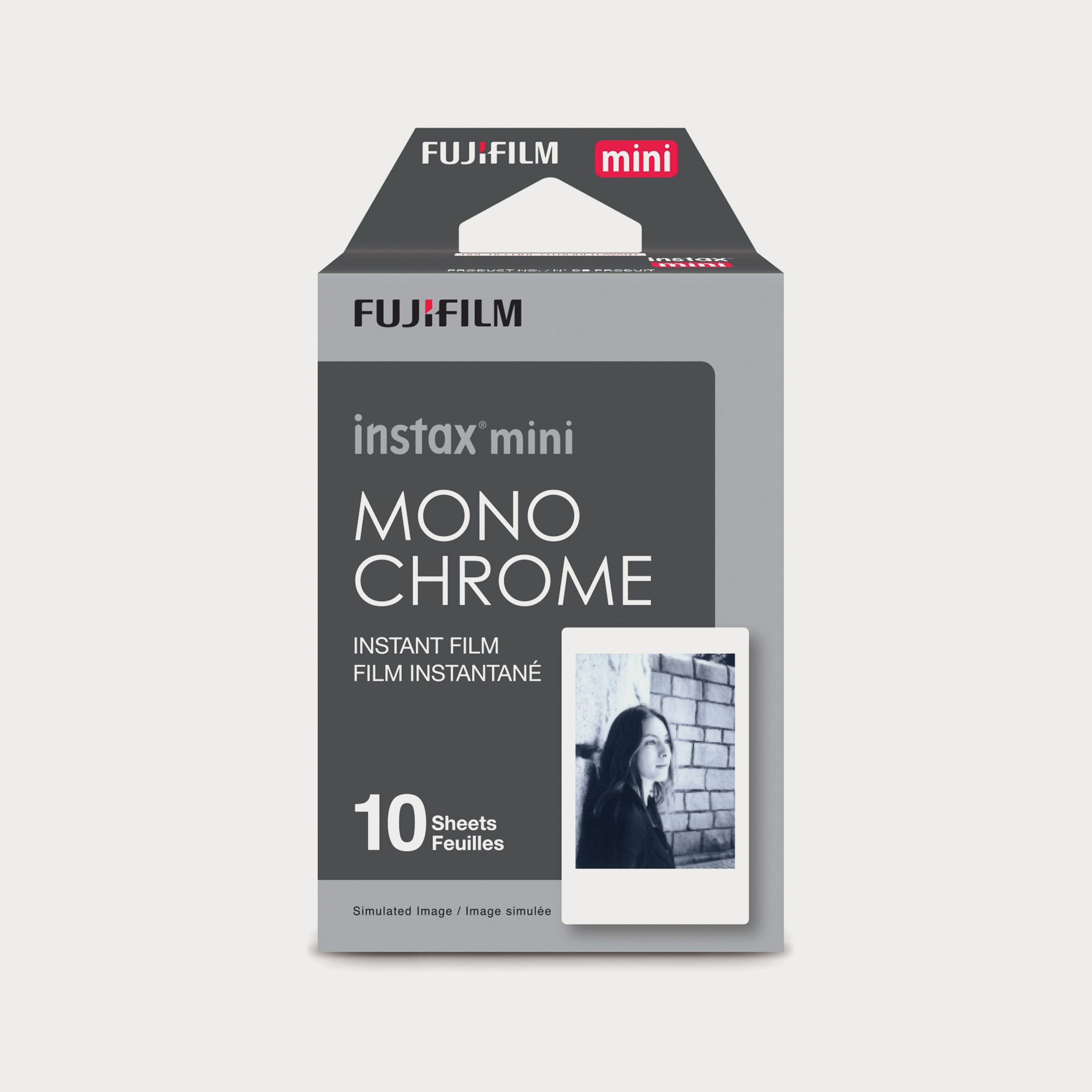 Fujifilm INSTAX Mini Instant Film Twin Pack, White (20 Exposures