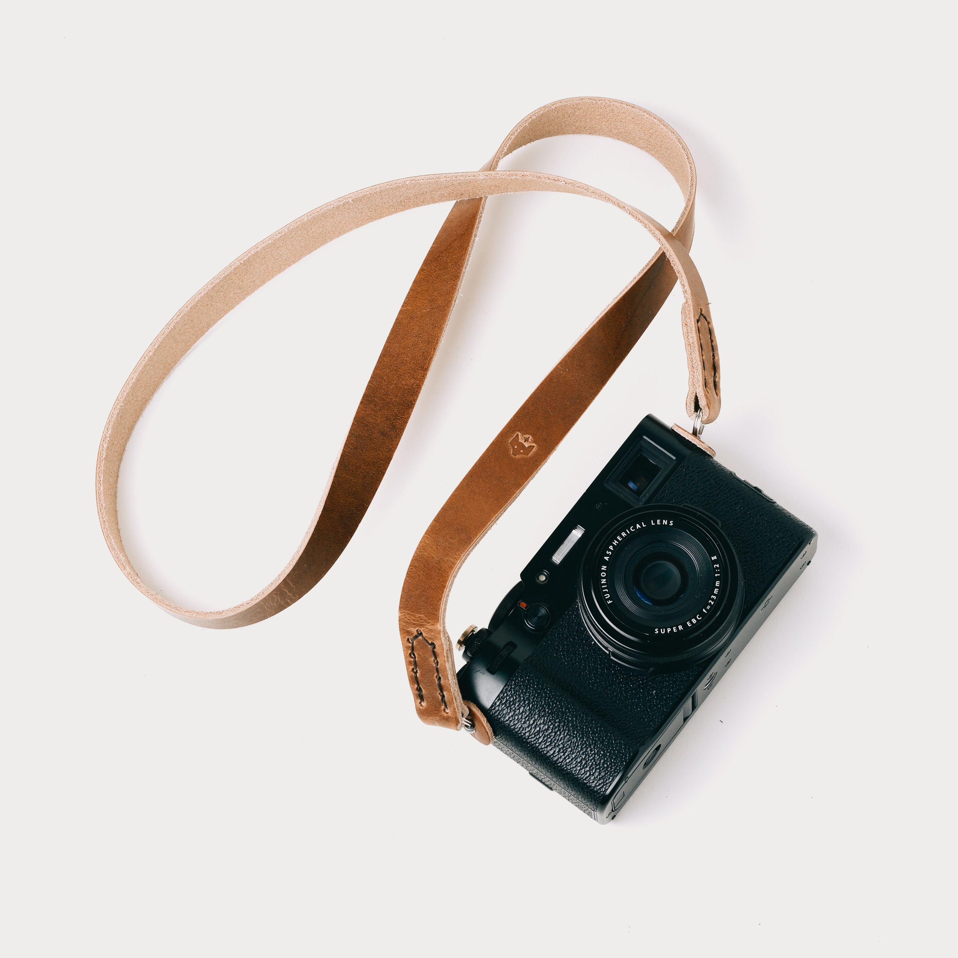 Clever Supply Minimal Camera Strap (Split Ring) - Tan / 28