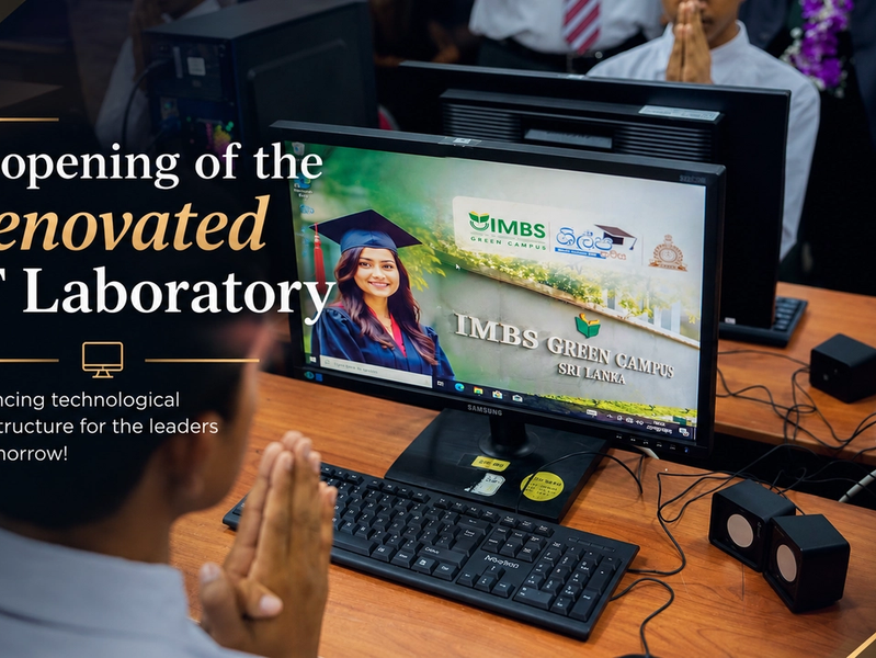 Reopening of the Renovated IT Laboratory