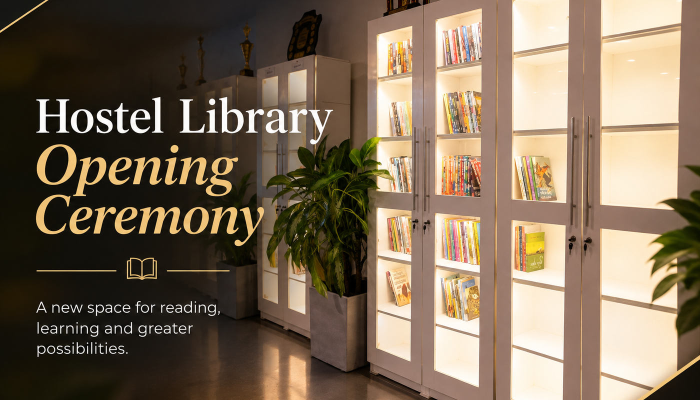 Hostel Library Opening Ceremony