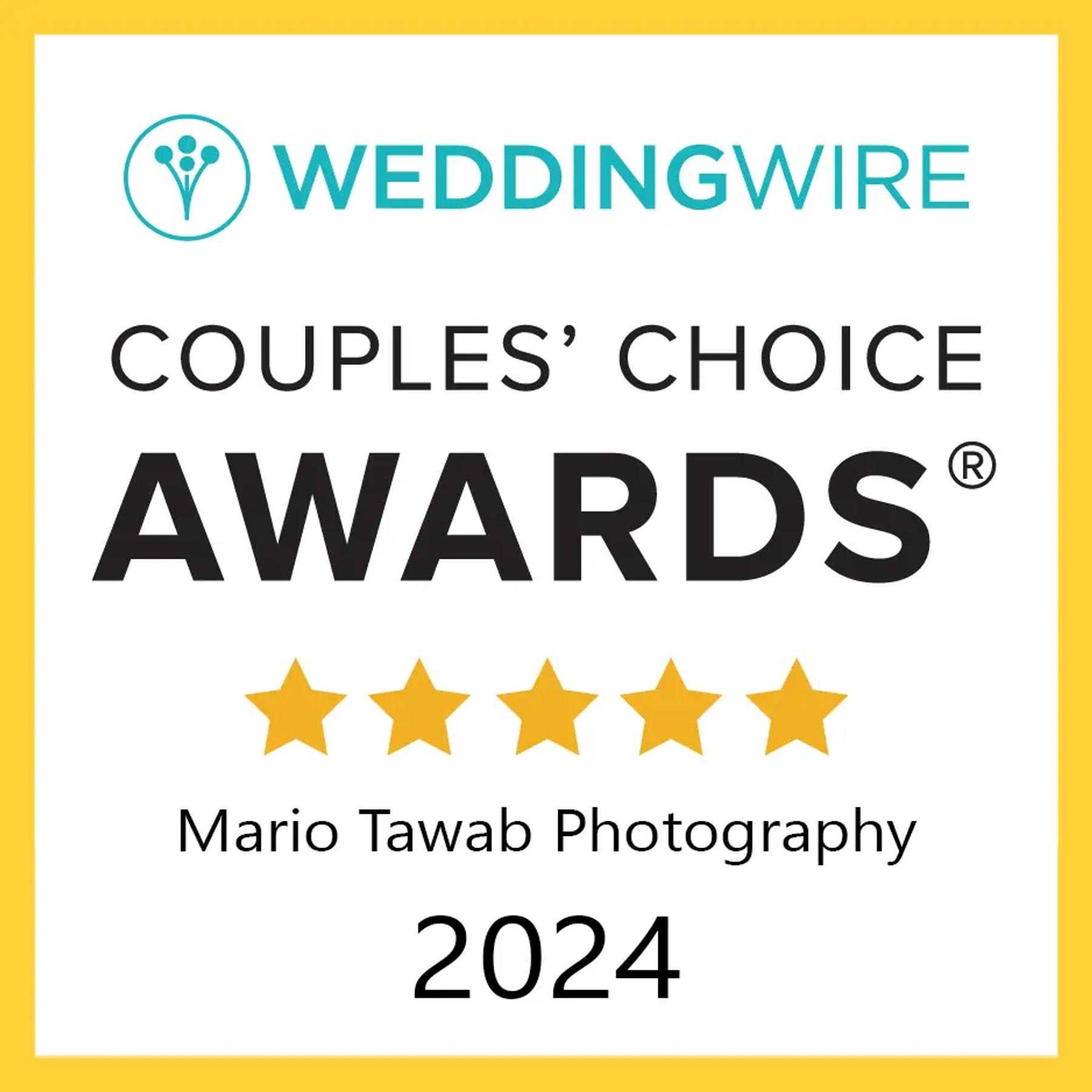 Couples' Choice Awards 2024 from WeddingWire