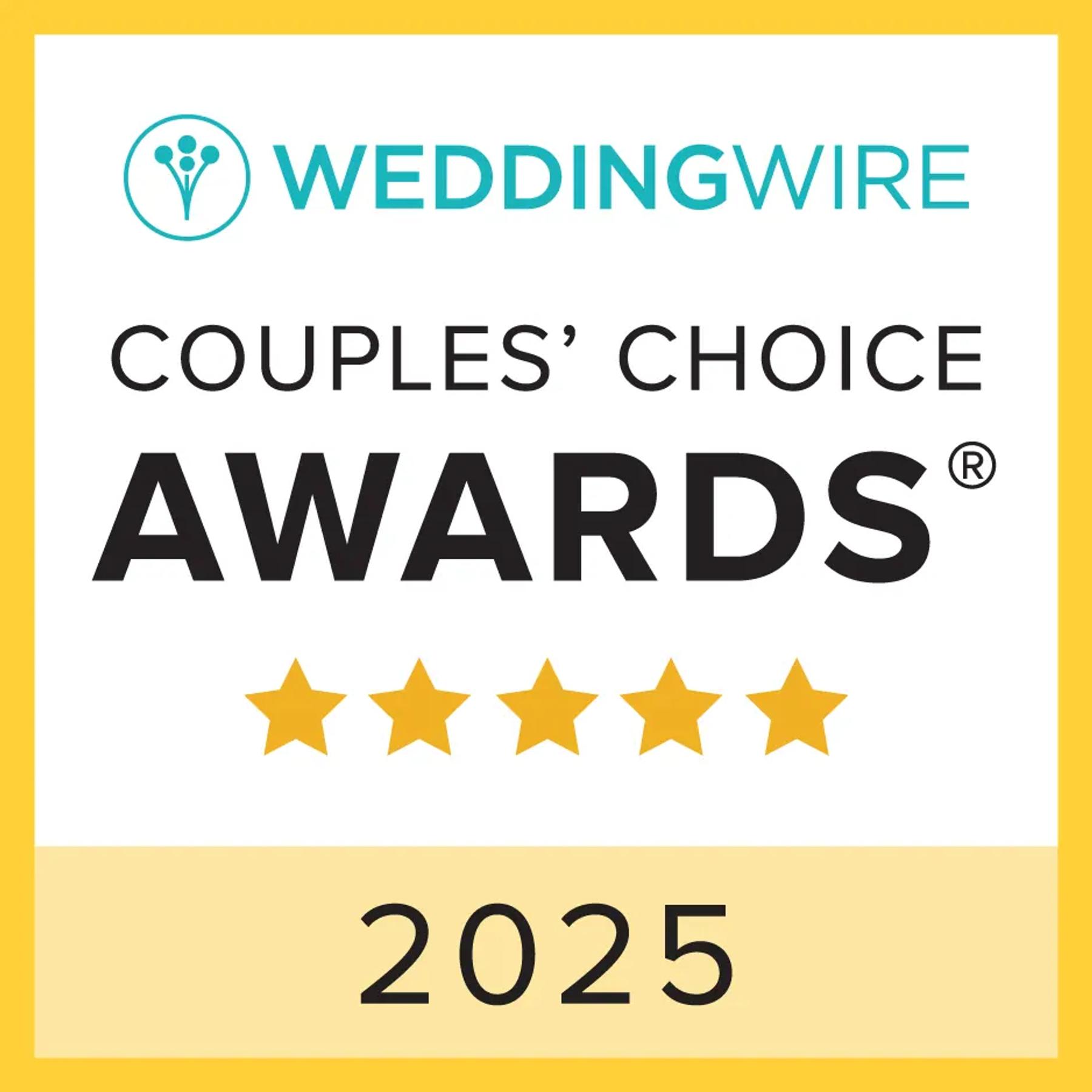 Couples' Choice Awards 2025 from WeddingWire