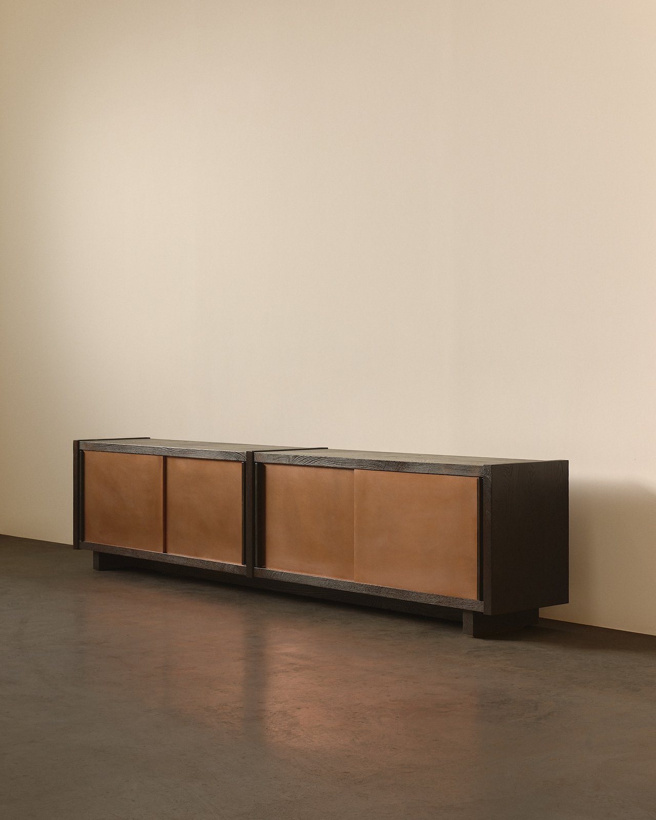 Charred White Oak credenza