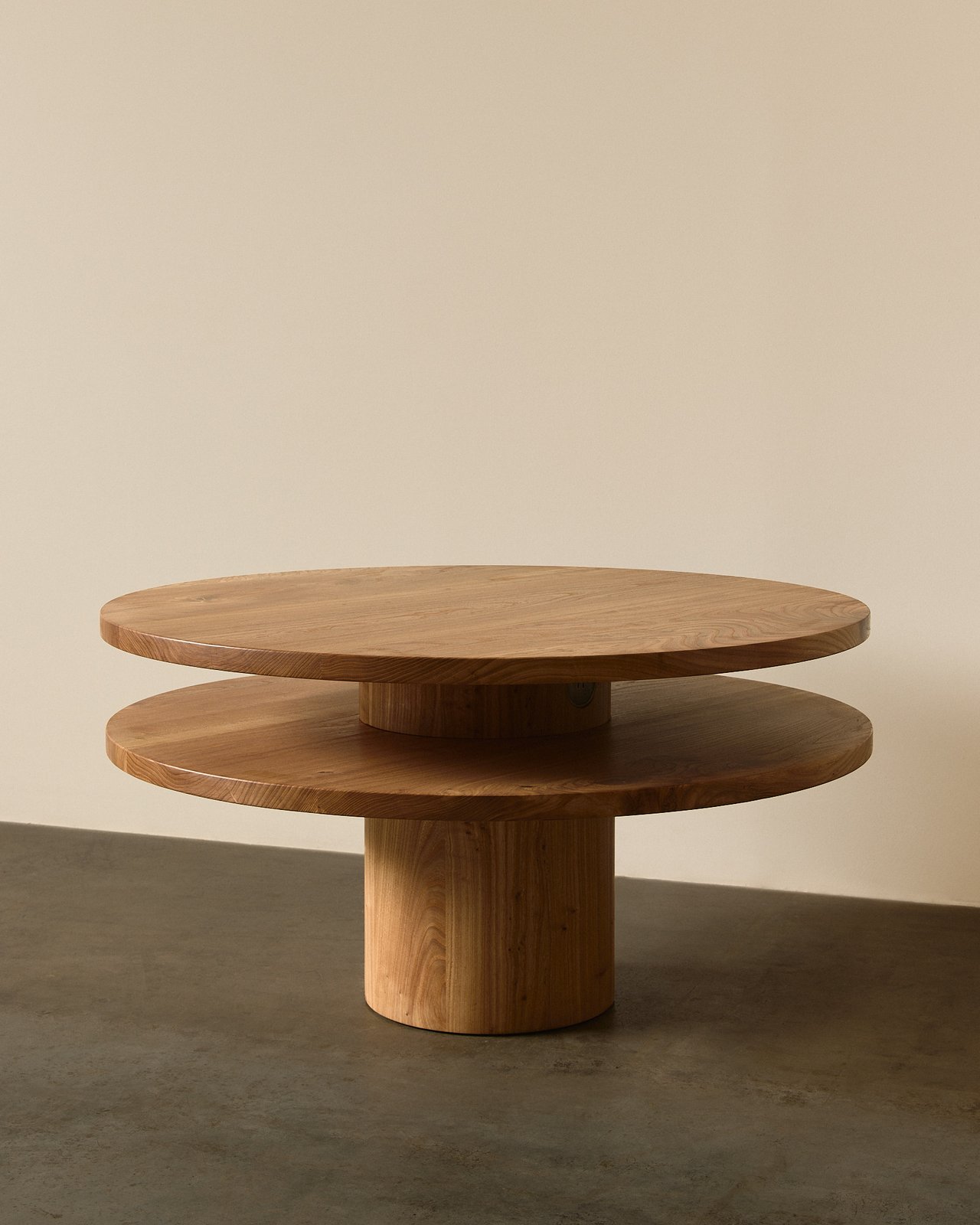 Tiered low table in Elm