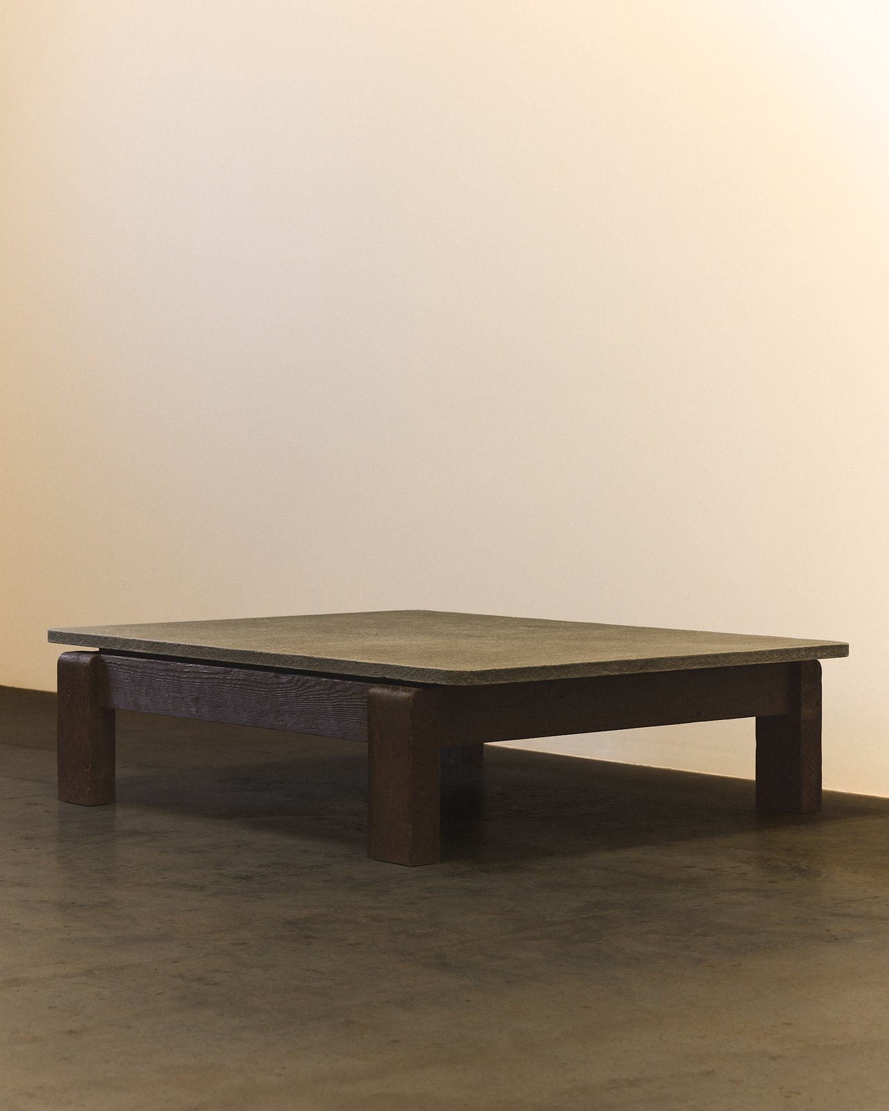 Flamed Bluestone low table