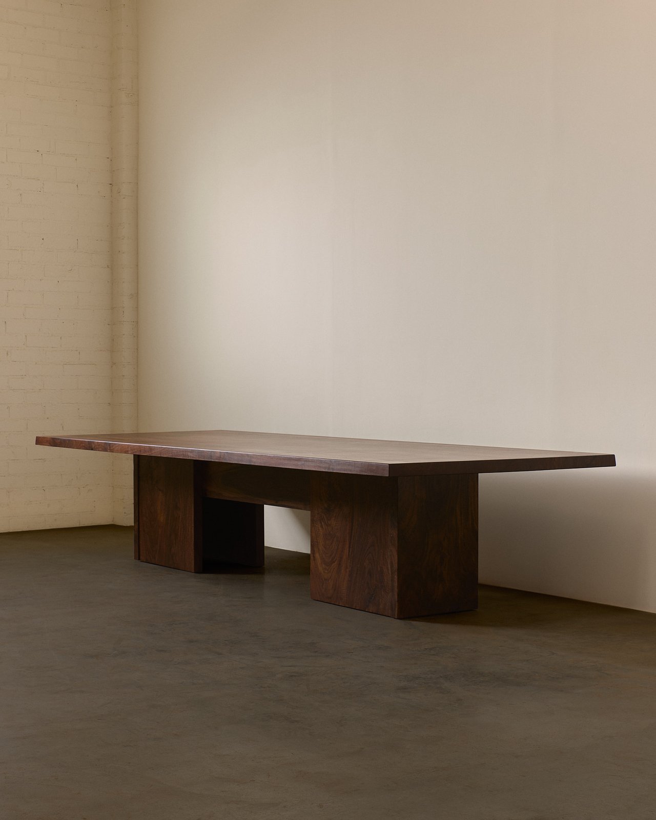 Claro Walnut dining table