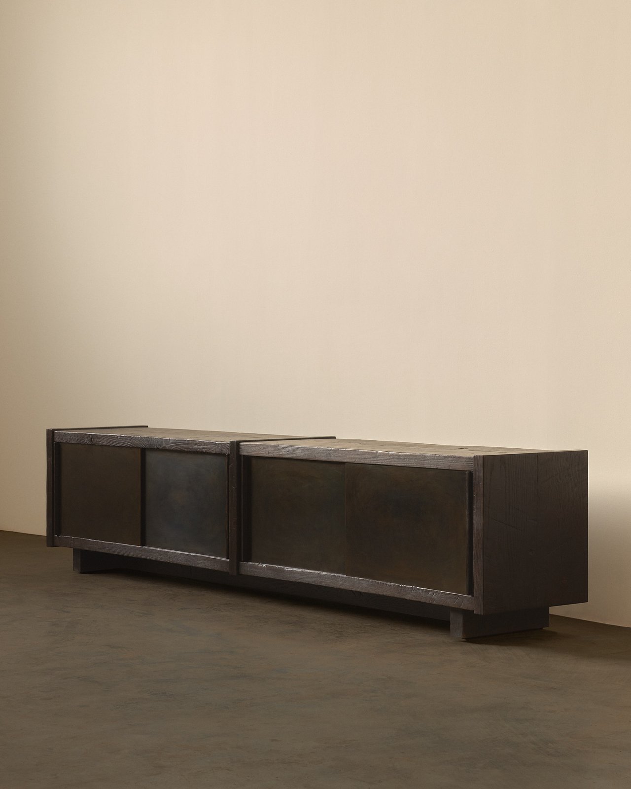 Charred White Oak credenza