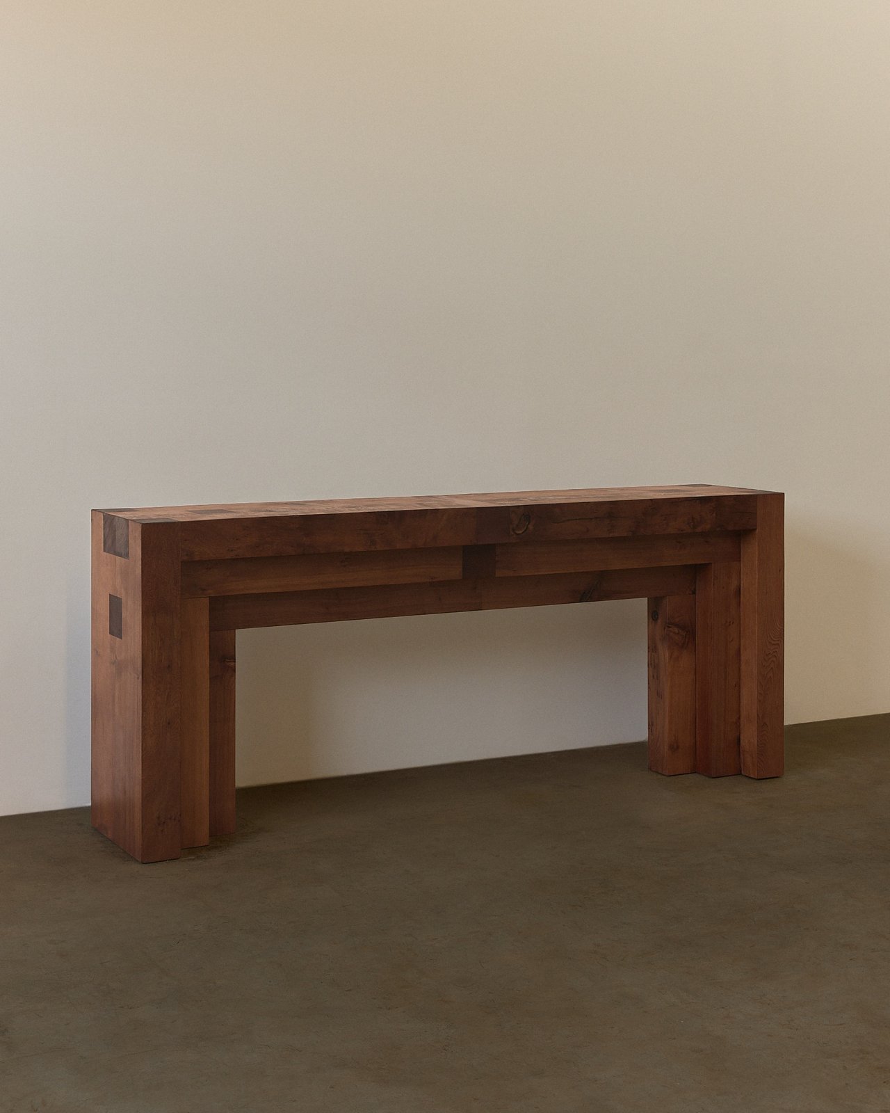 Old Growth Redwood console