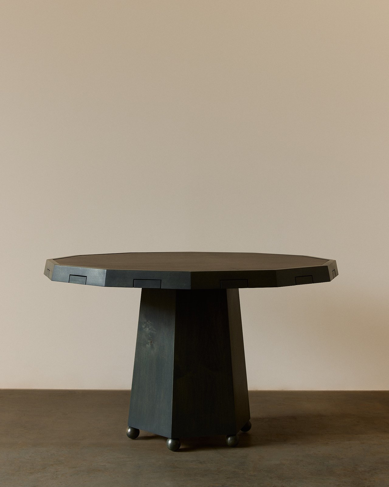 Game table in Oil-Pigmented Maple