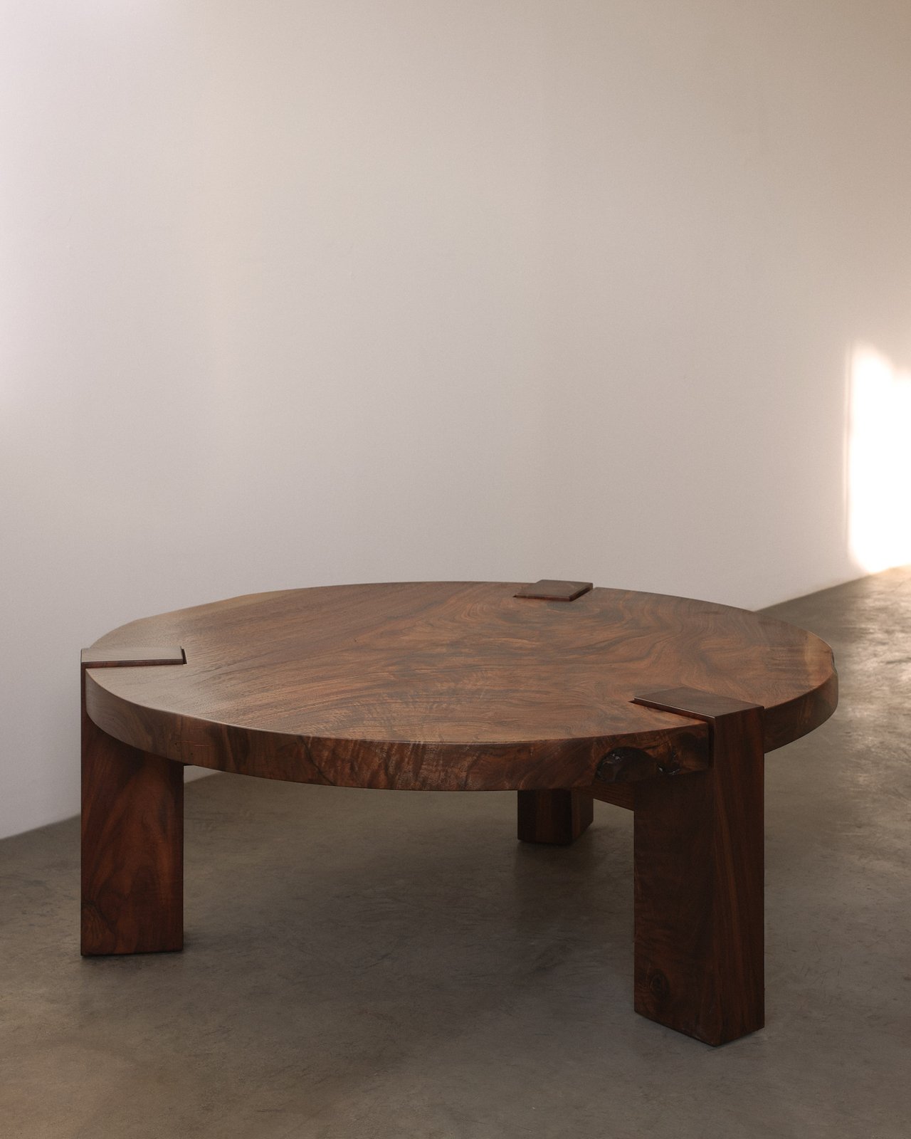 Claro Walnut low table