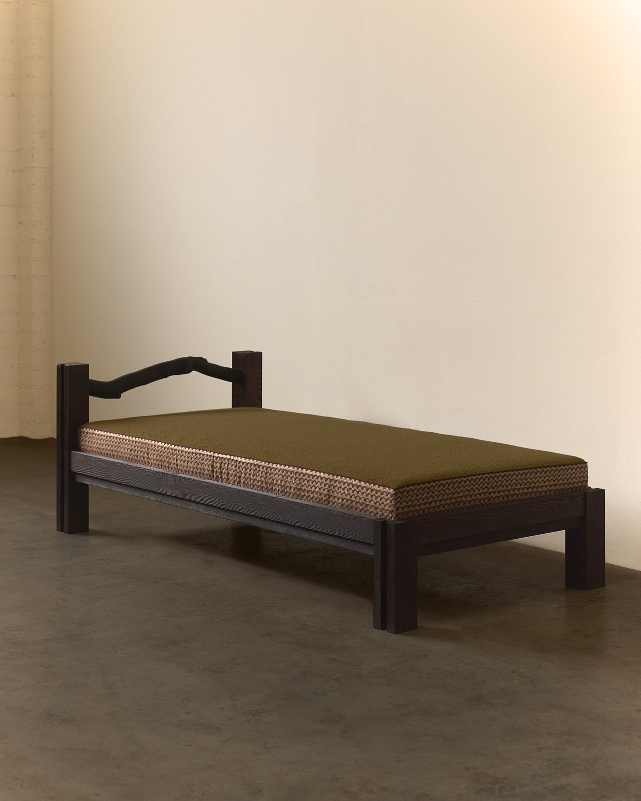 Charred Douglas Fir daybed