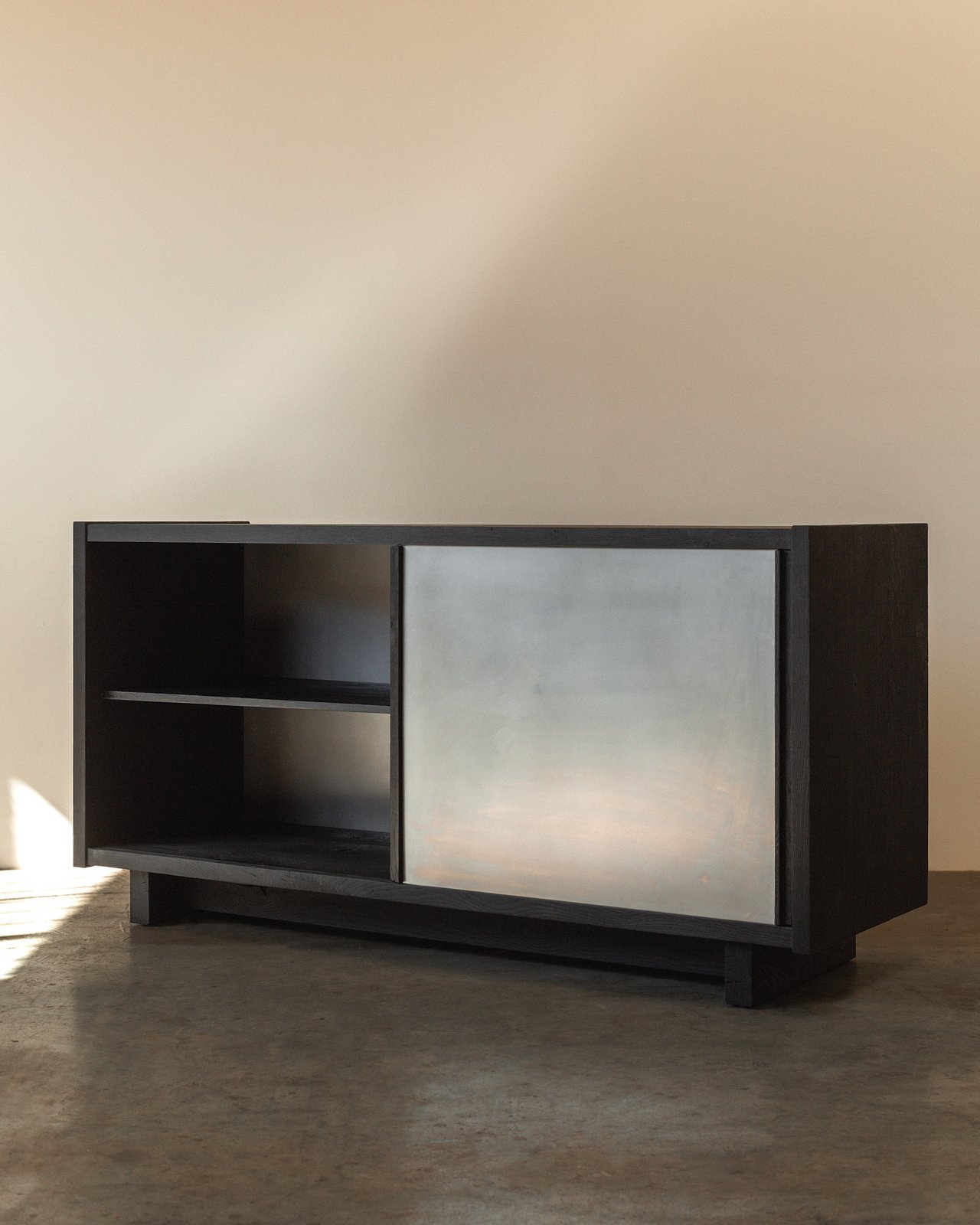 Kitchen island in Ebonized Oak