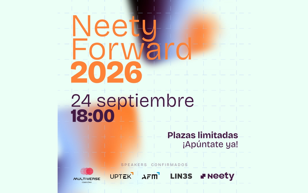 Cartel de Neety Forward 2026: 24 de septiembre, 18:00
