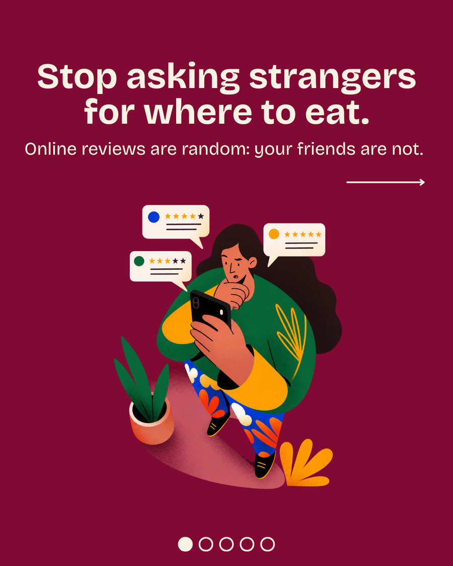 An image with a modern illustration that invites user to download and join vimini