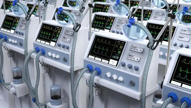 Healthcare connected devices, life support machines