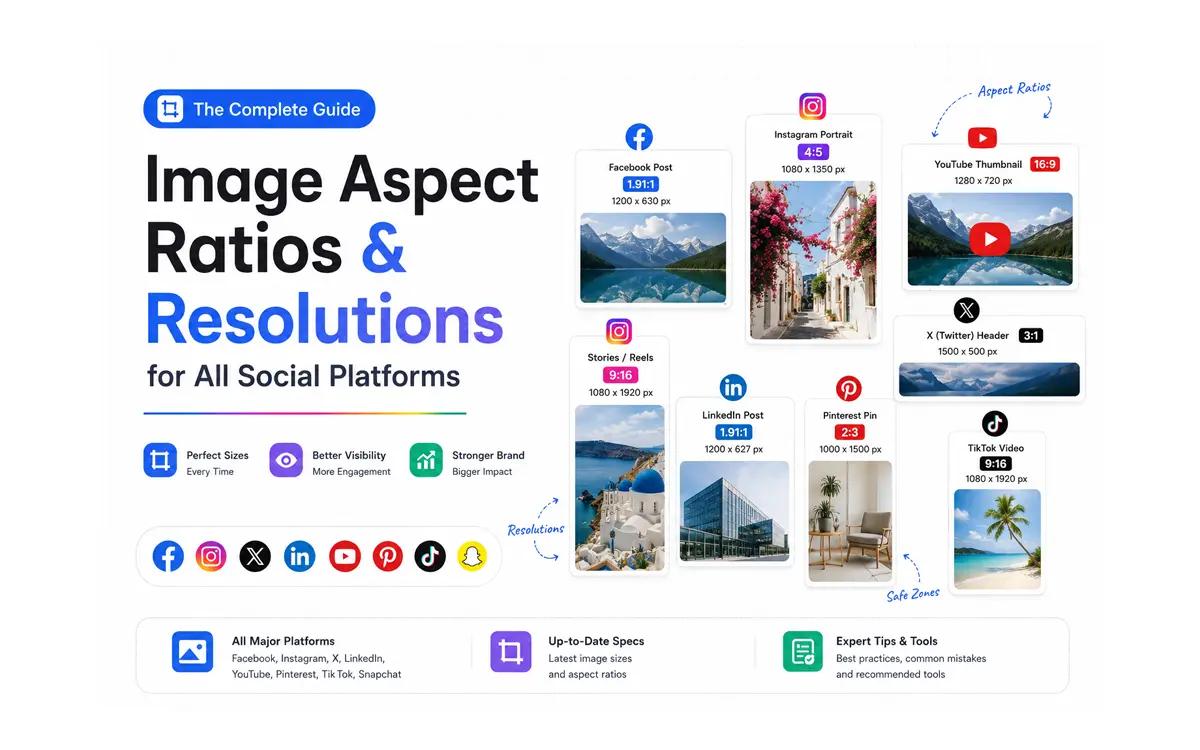 complete guide for image aspect ratios