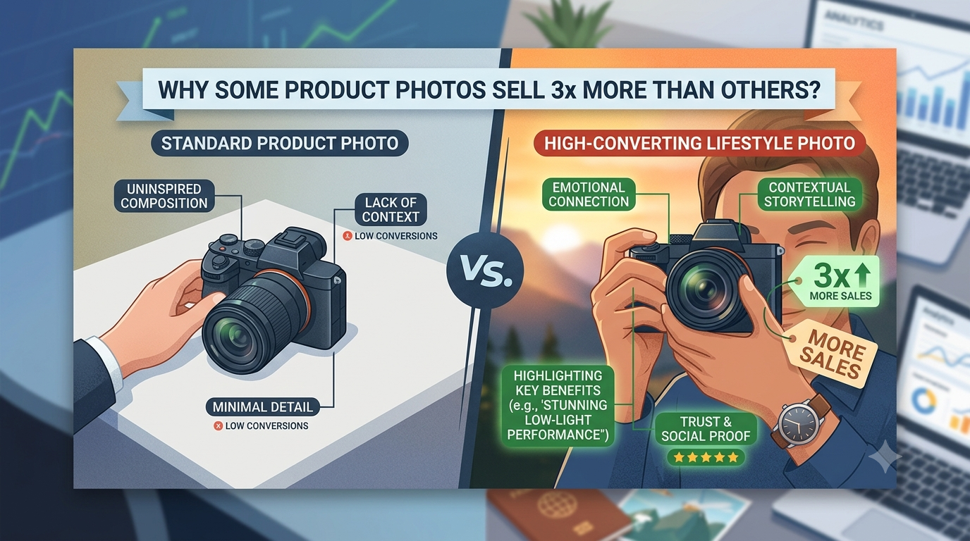 Why Do Some Product Photos Sell 3x More Than Others?