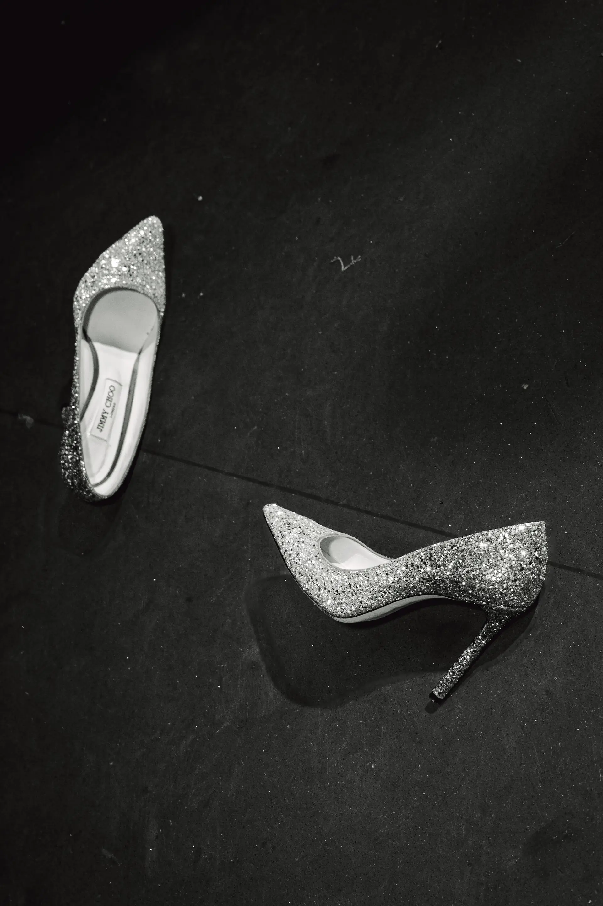 jimmy choo wedding shoes thrown at the dance floor
