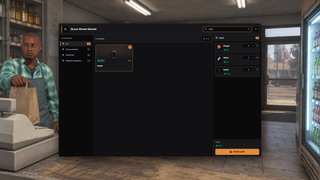 Shop search filtered to Radio while keeping the current cart.