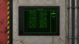 Password hacking screen with attempts and access log.
