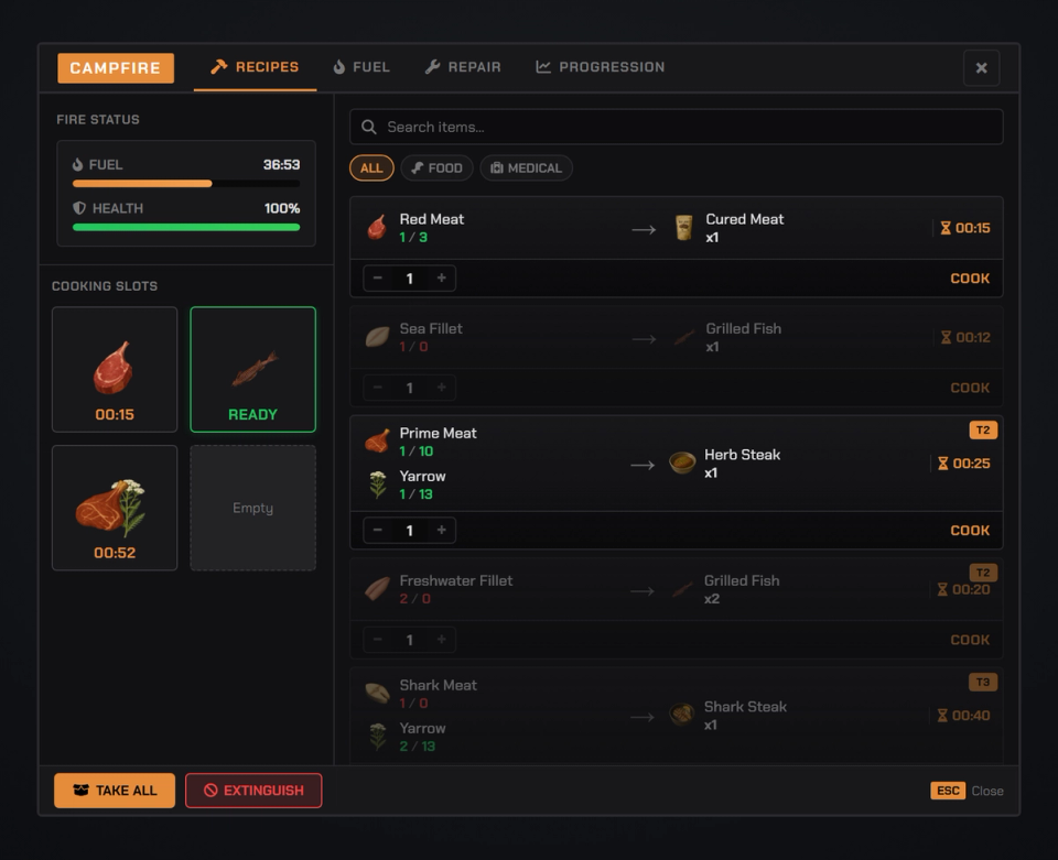 Recipe Categories & Filtering