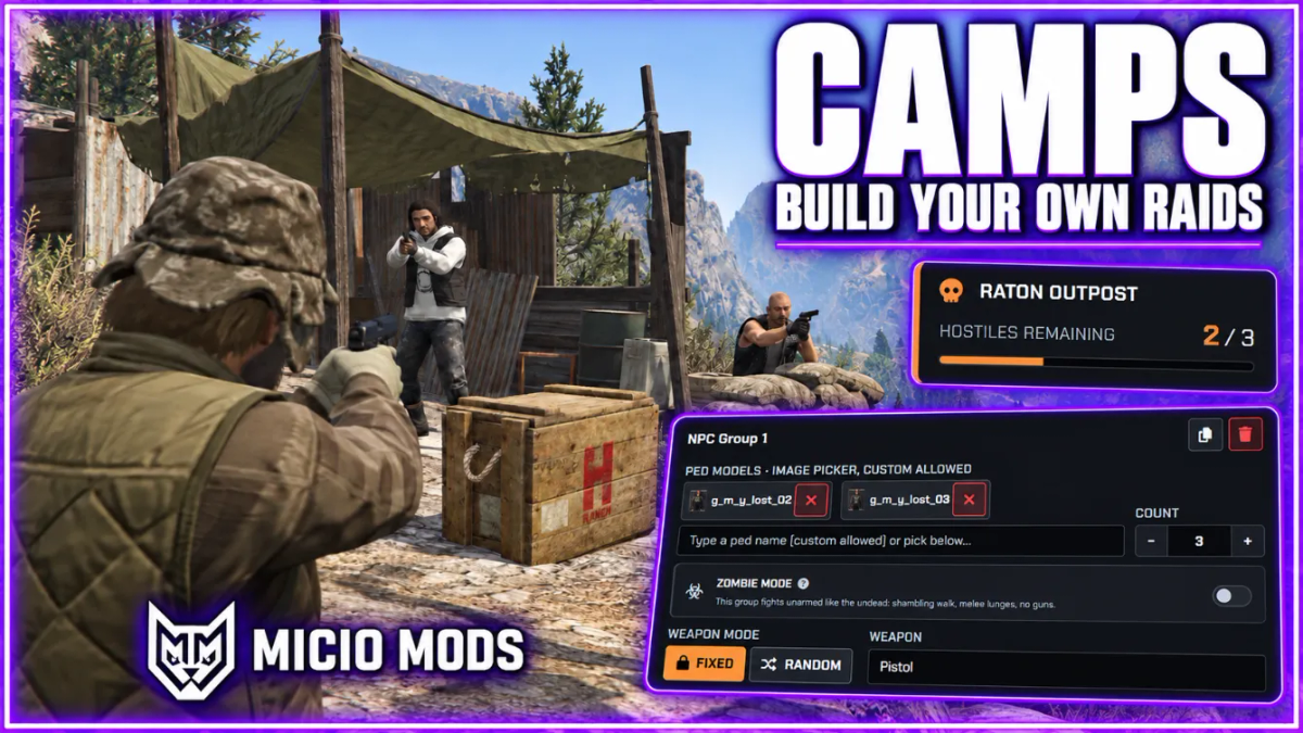 Camps | Raids and Horde Waves