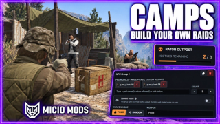 Camps | Raidable NPC Camps with In-Game Creator